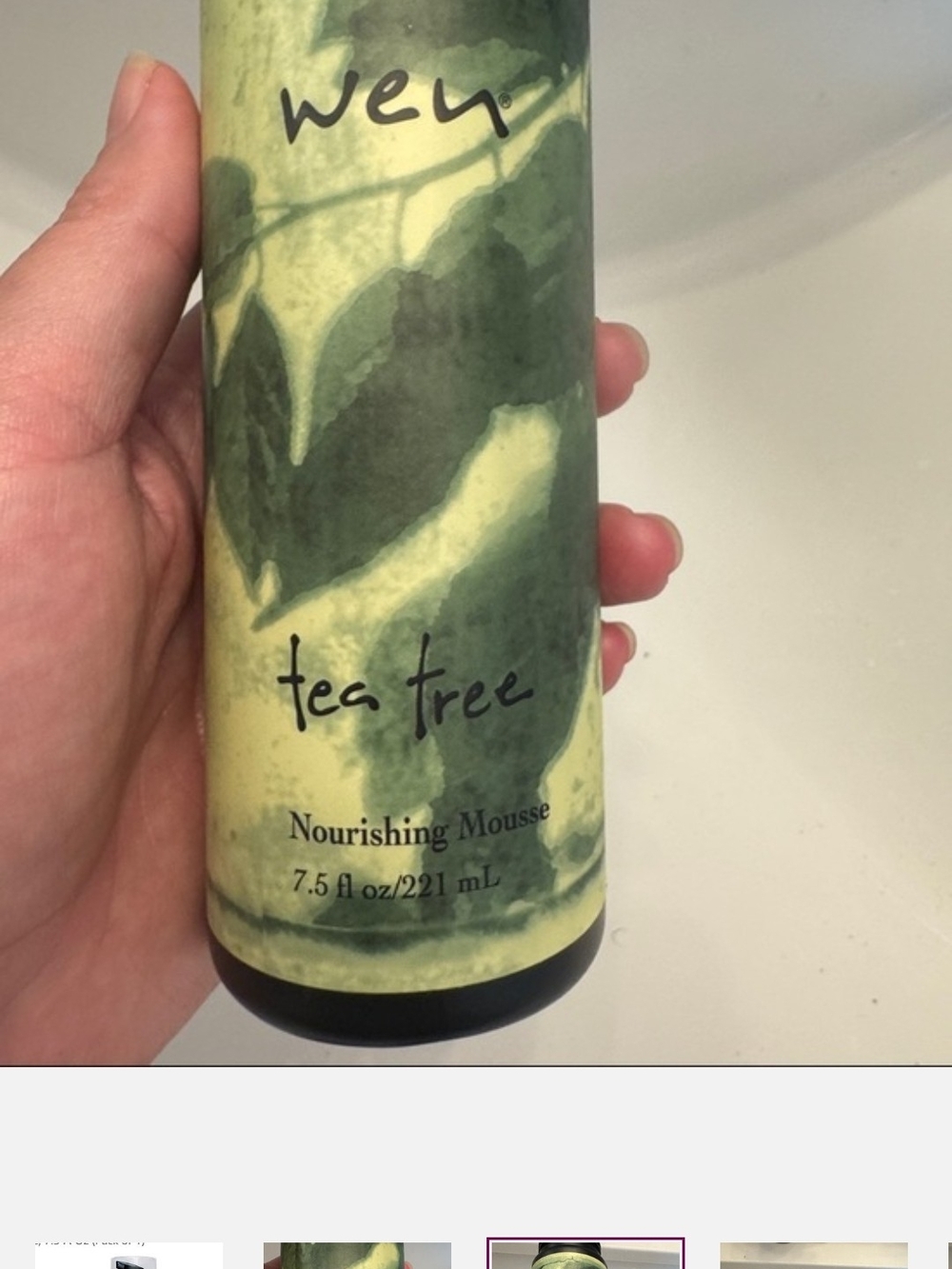 WEN Tea Tree Nourishing Mousse - Refill - Picture 3 of 3